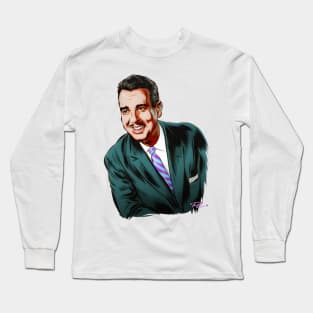 Tennessee Ernie Ford - An illustration by Paul Cemmick Long Sleeve T-Shirt